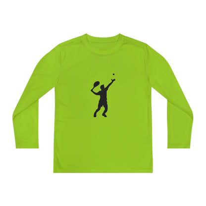 Youth Long Sleeve Competitor Tee: Tennis