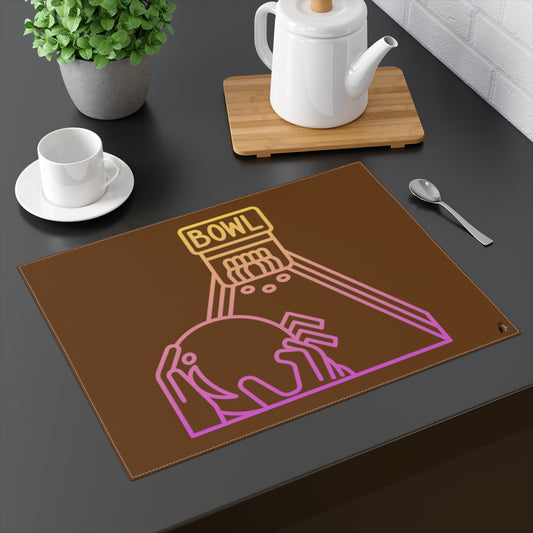 Placemat, 1pc: Bowling Brown