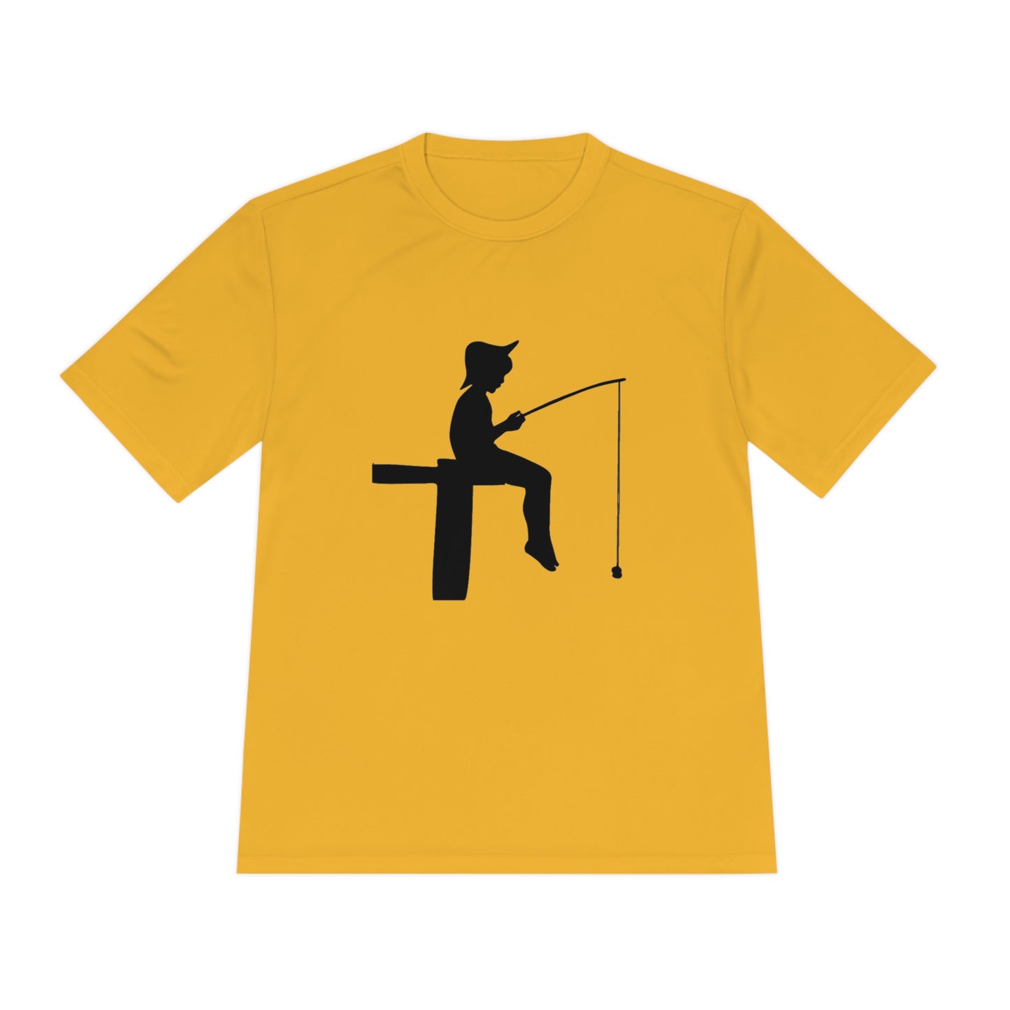 Moisture Wicking Tee: Fishing #1