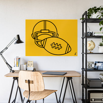 Gloss Posters: Football Yellow