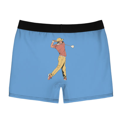 Men's Boxer Briefs: Golf Lite Blue