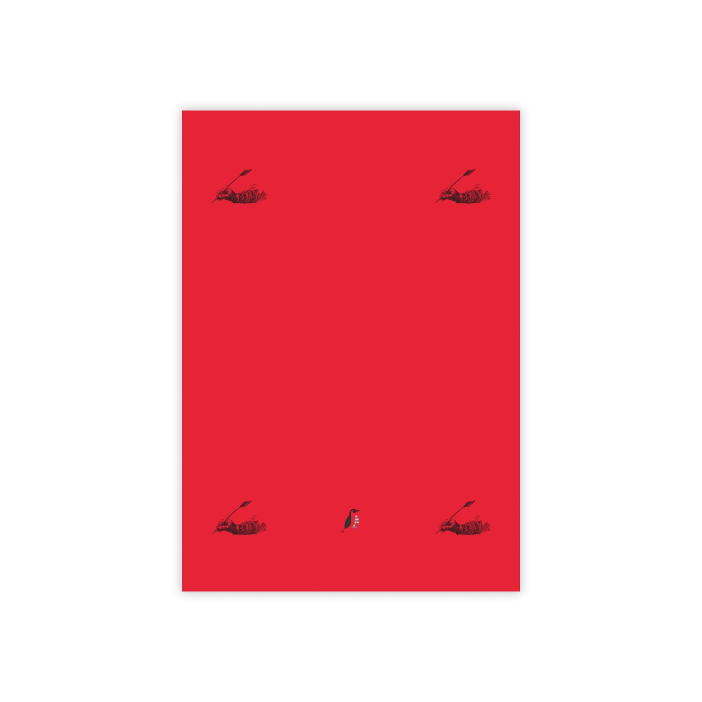 Post-it® Note Pads: Writing Dark Red