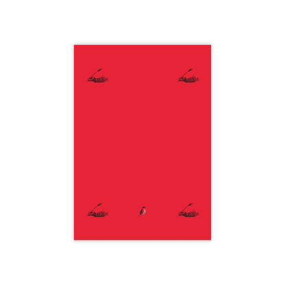 Post-it® Note Pads: Writing Dark Red