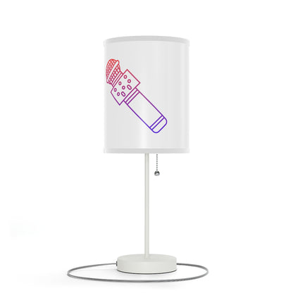 Lamp on a Stand, US|CA plug: Music White