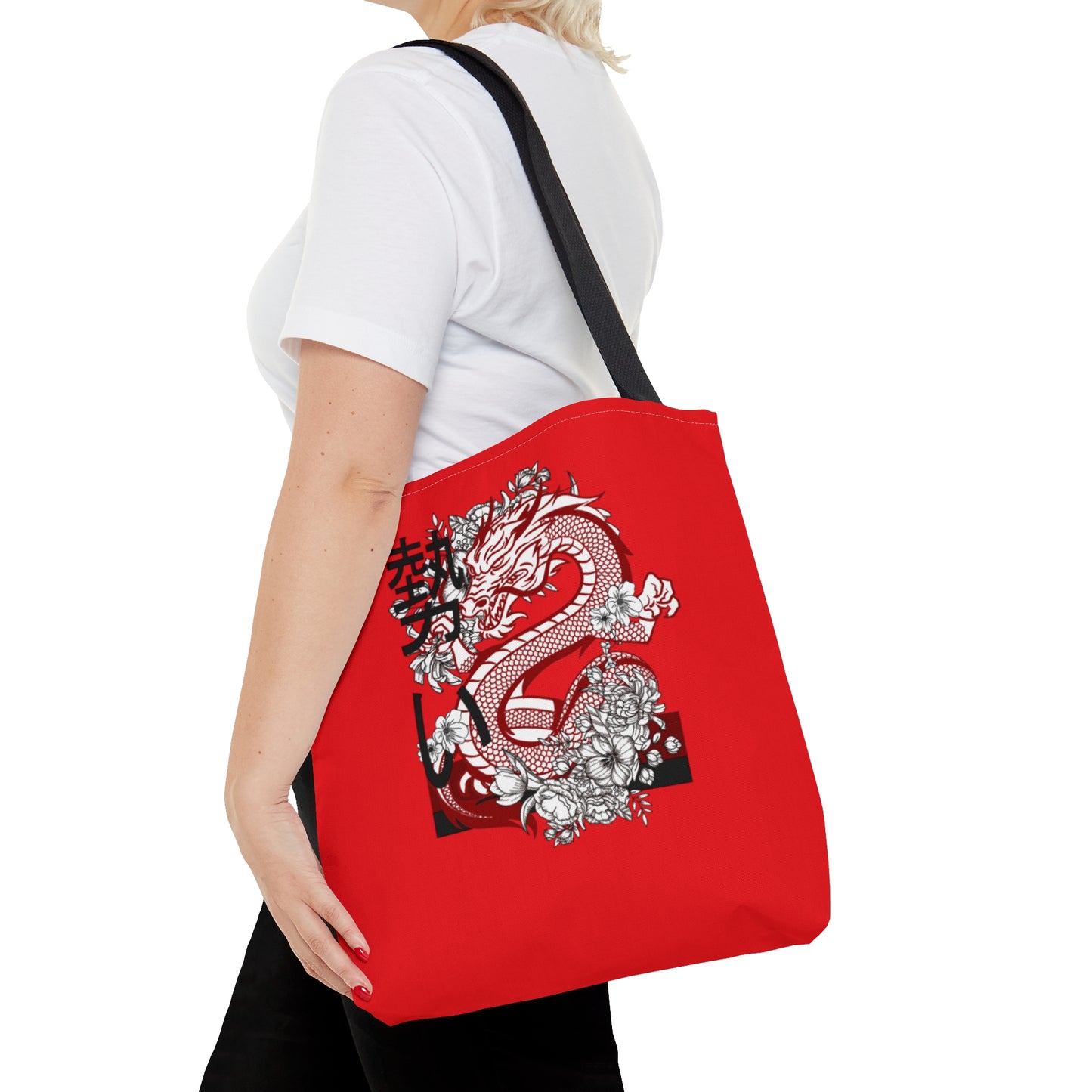 Tote Bag: Dragons Red