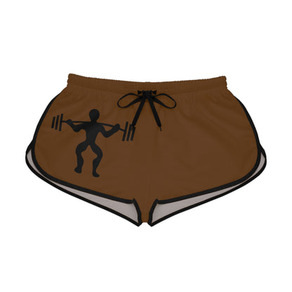 Women's Relaxed Shorts: Weightlifting Brown