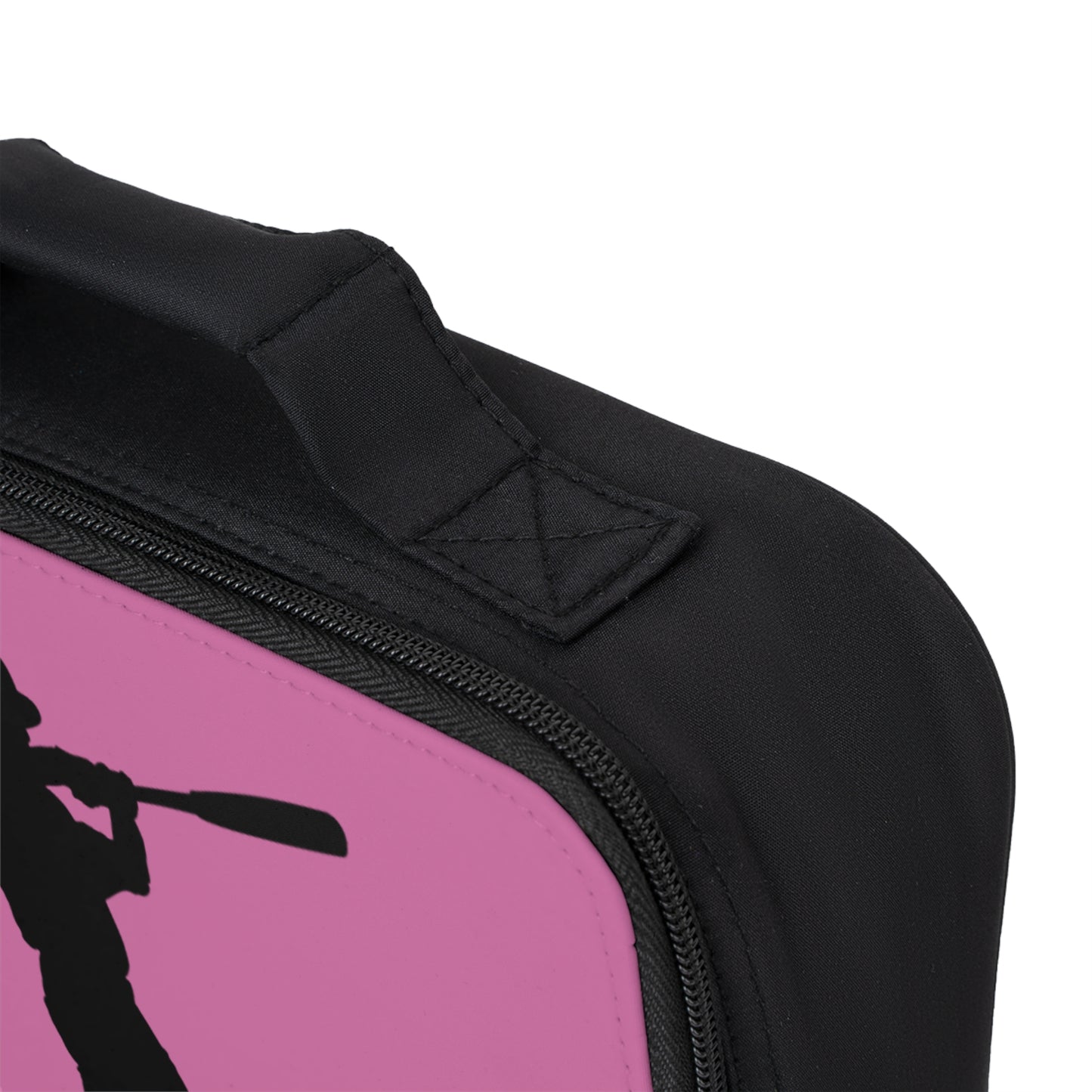 Lunch Bag: Baseball Lite Pink