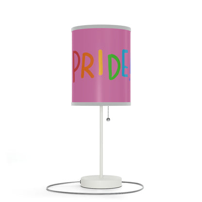 Lamp on a Stand, US|CA plug: LGBTQ Pride Lite Pink 