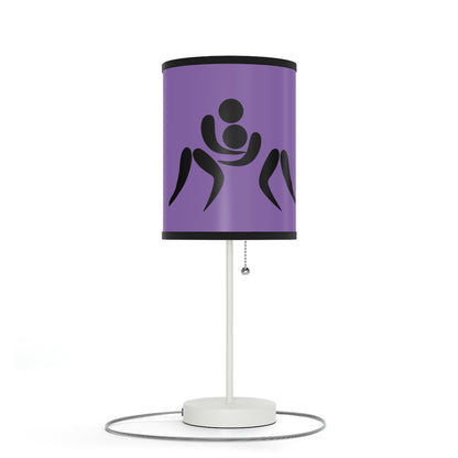 Lamp on a Stand, US|CA plug: Wrestling Lite Purple