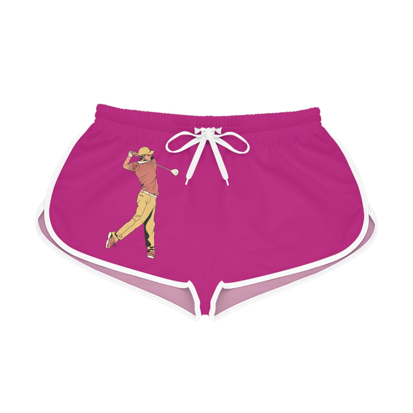 Women's Relaxed Shorts: Golf Pink