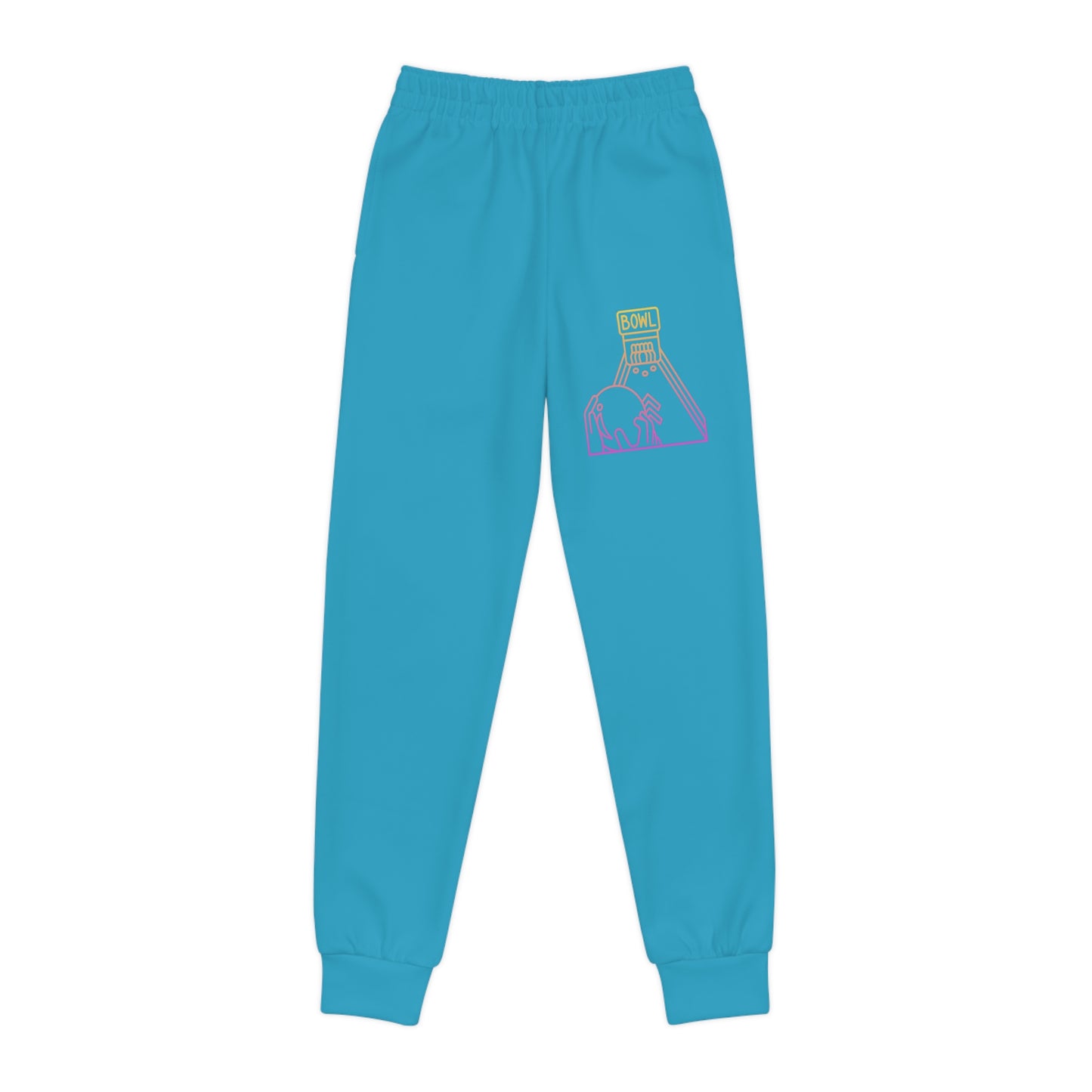 Youth Joggers: Bowling Turquoise