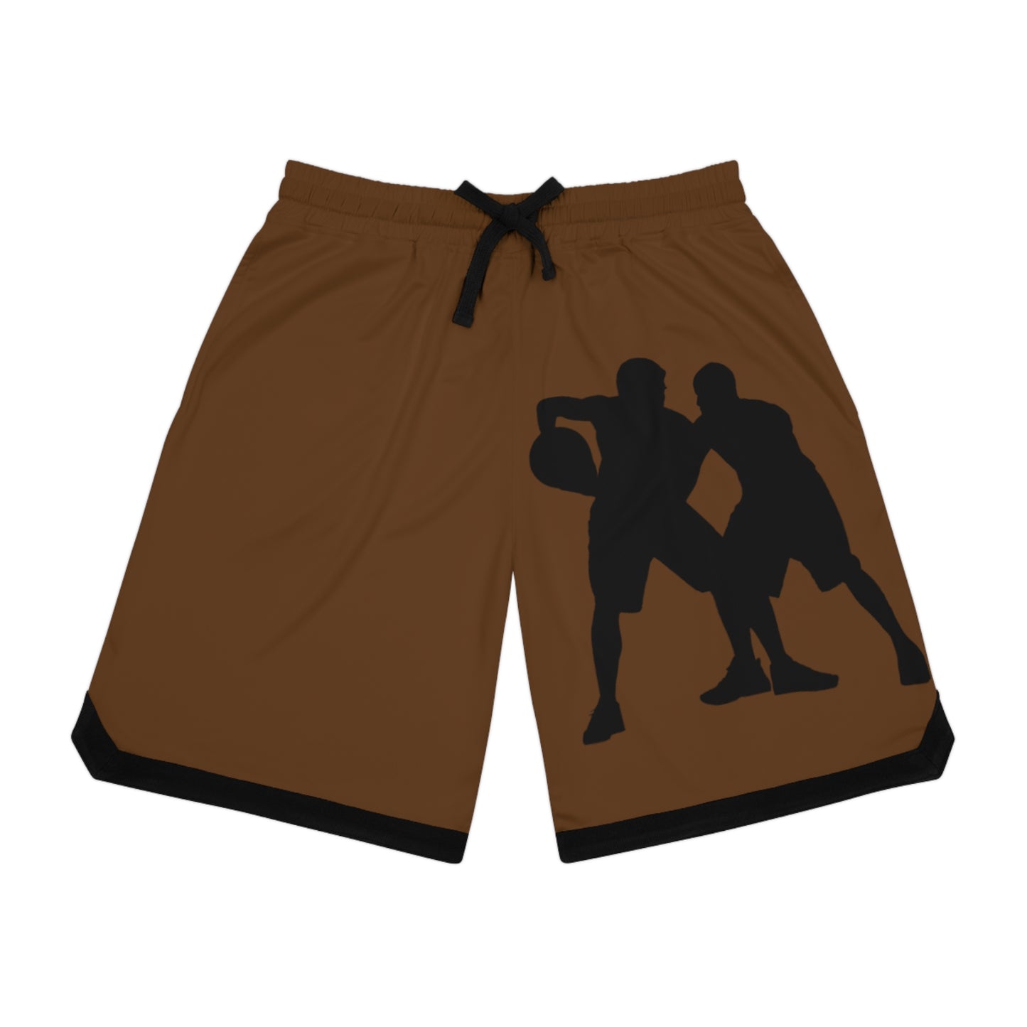 Basketball Rib Shorts: Basketball Brown