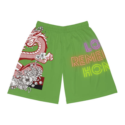 Basketball Shorts: Dragons Green