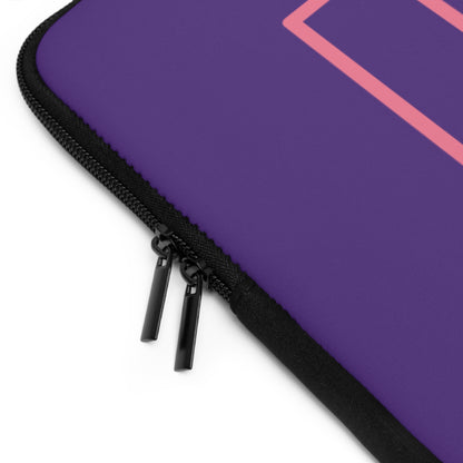 Laptop Sleeve: Fight Cancer Purple