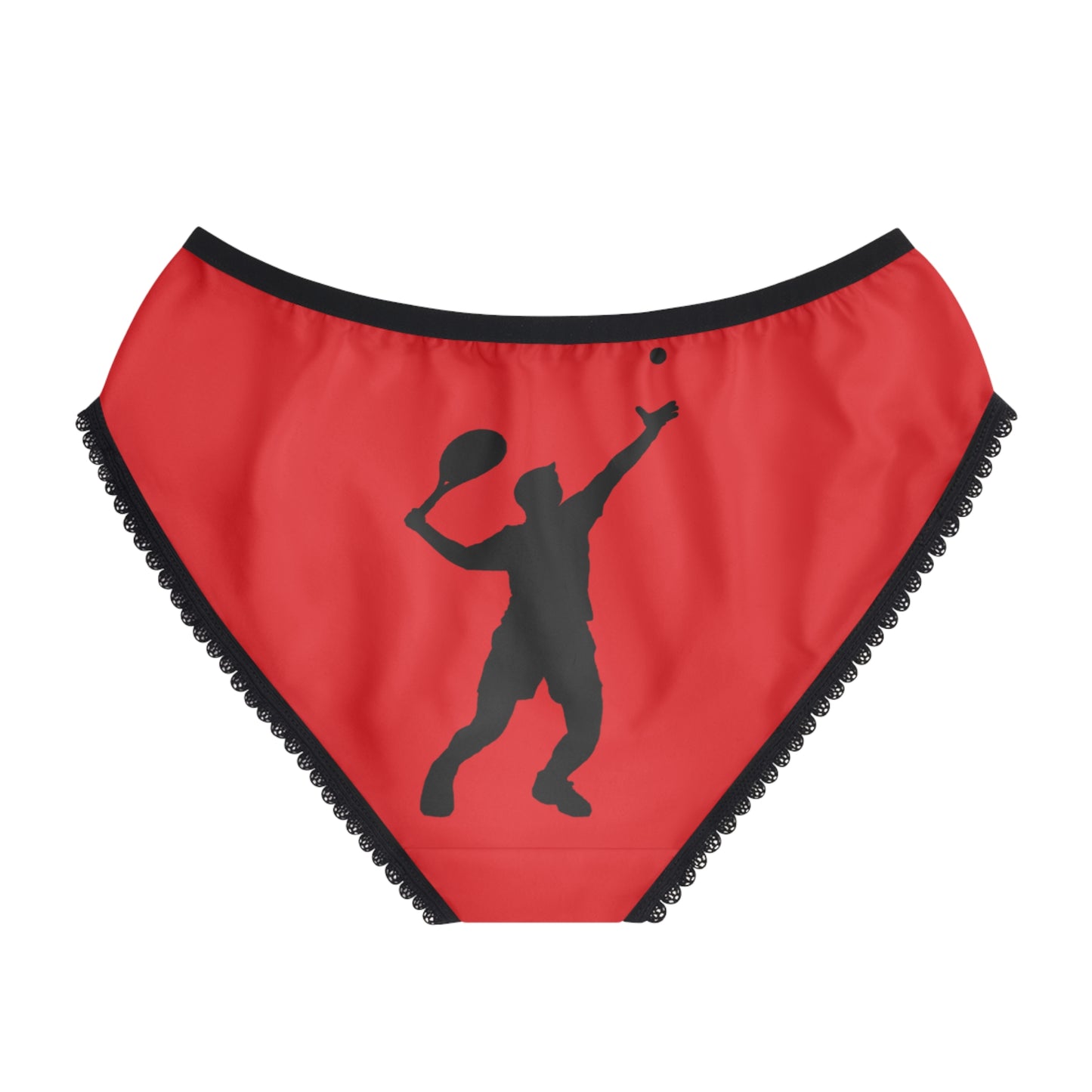 Women's Briefs: Tennis Red