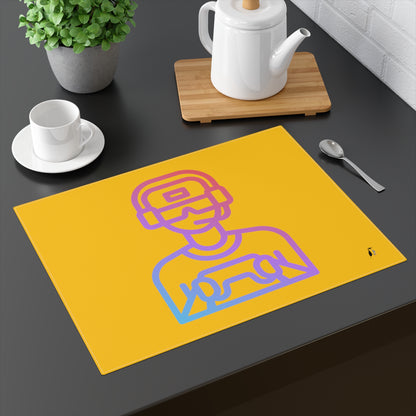 Placemat, 1pc: Gaming Yellow