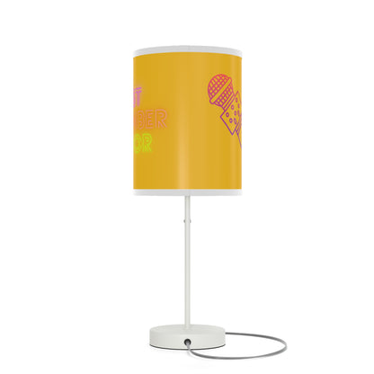 Lamp on a Stand, US|CA plug: Music Yellow