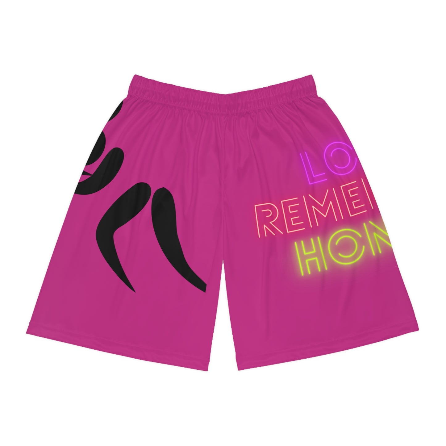 Basketball Shorts: Wrestling Pink