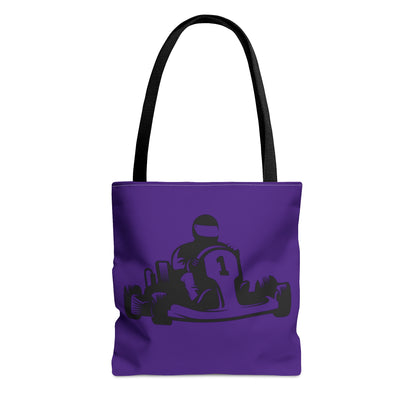 Tote Bag: Racing Purple