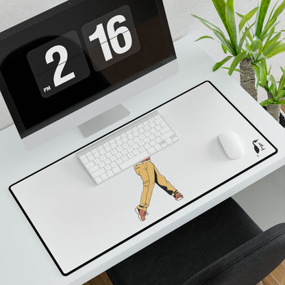 Desk Mats: Golf White