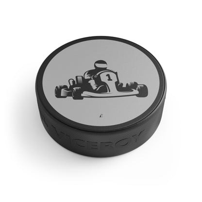 Hockey Puck: Racing Lite Grey