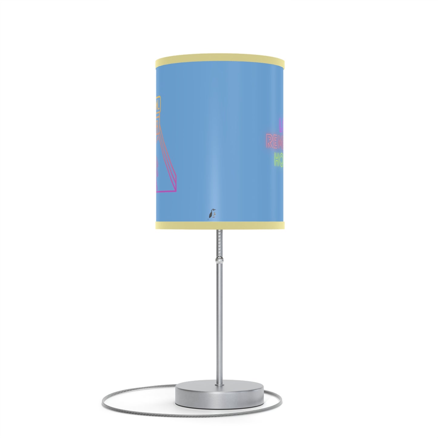 Lamp on a Stand, US|CA plug: Bowling Lite Blue 