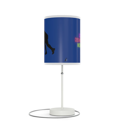 Lamp sa isang Stand, US|CA plug: Hockey Dark Blue 