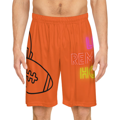 Basketball Shorts: Football Orange