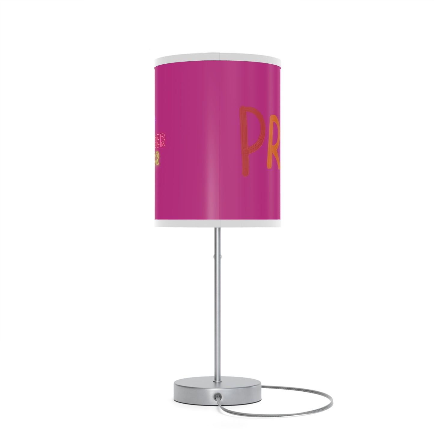 Lamp on a Stand, US|CA plug: LGBTQ Pride Pink