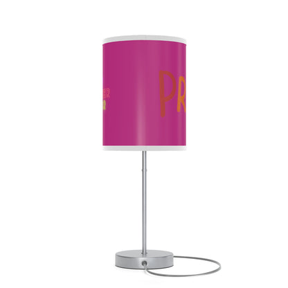 Lamp on a Stand, US|CA plug: LGBTQ Pride Pink