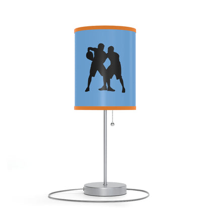 Lamp on a Stand, US|CA plug: Basketball Lite Blue