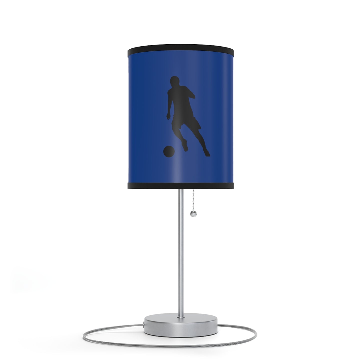 Lamp on a Stand, US|CA plug: Soccer Dark Blue