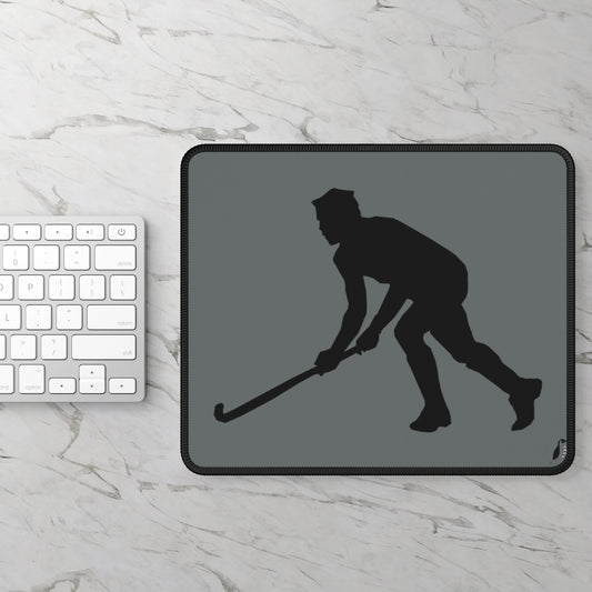 Gaming Mouse Pad: Hockey Dark Grey