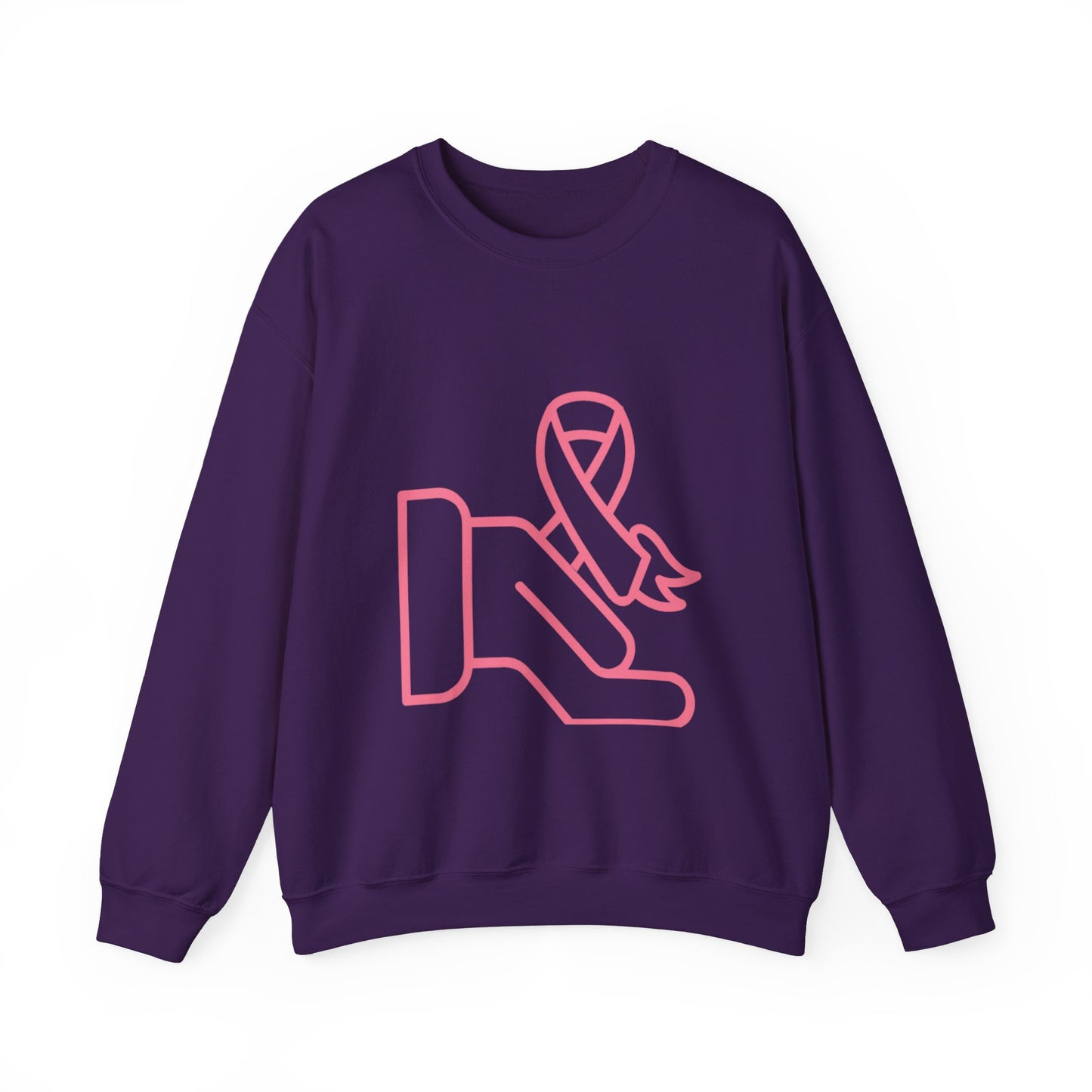 Heavy Blend™ Crewneck Sweatshirt: Fight Cancer #2