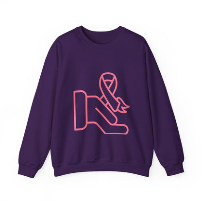 Heavy Blend™ Crewneck Sweatshirt: Fight Cancer #2