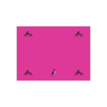 Post-it® Note Pads: Wrestling Pink