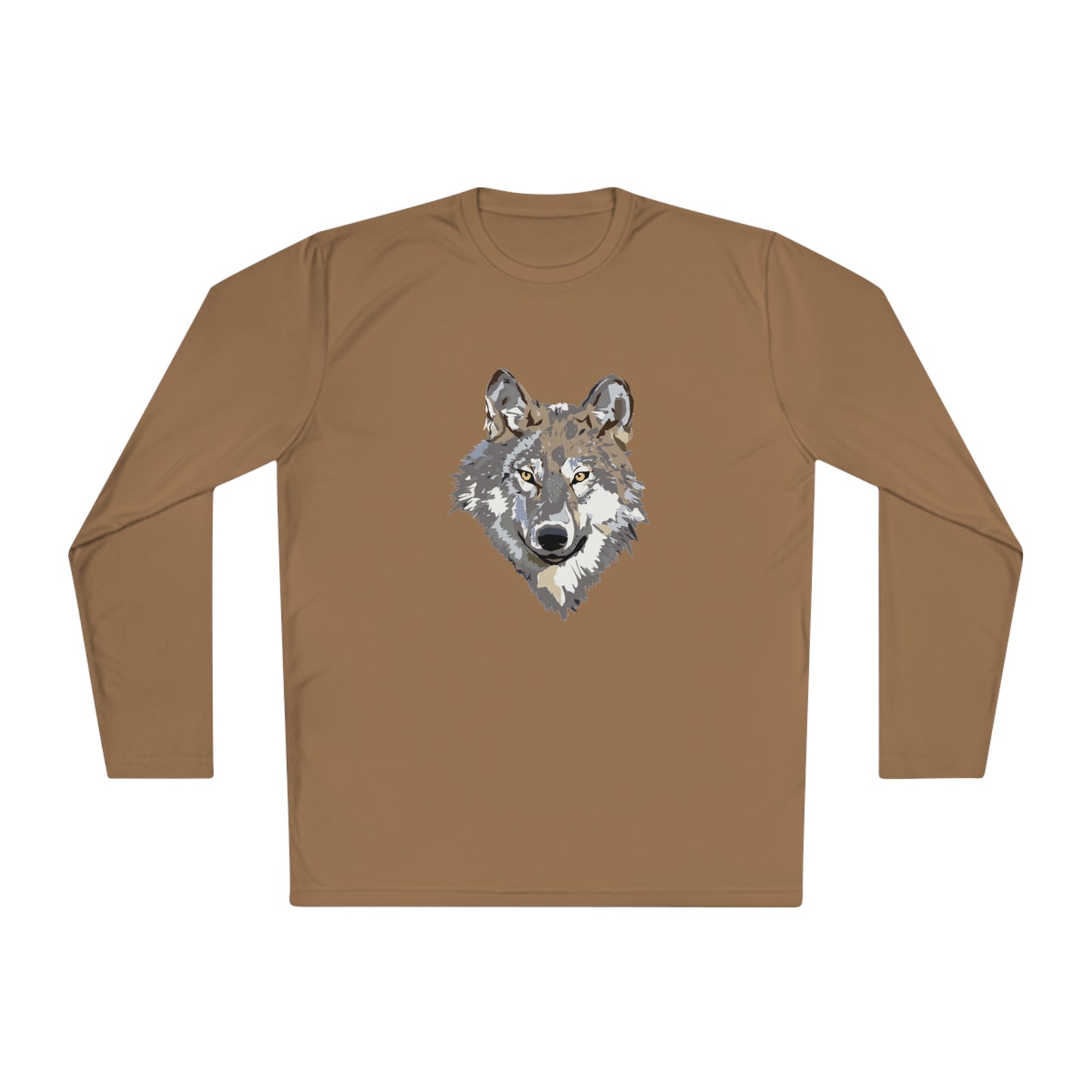 Lightweight Long Sleeve Tee: Wolves #1