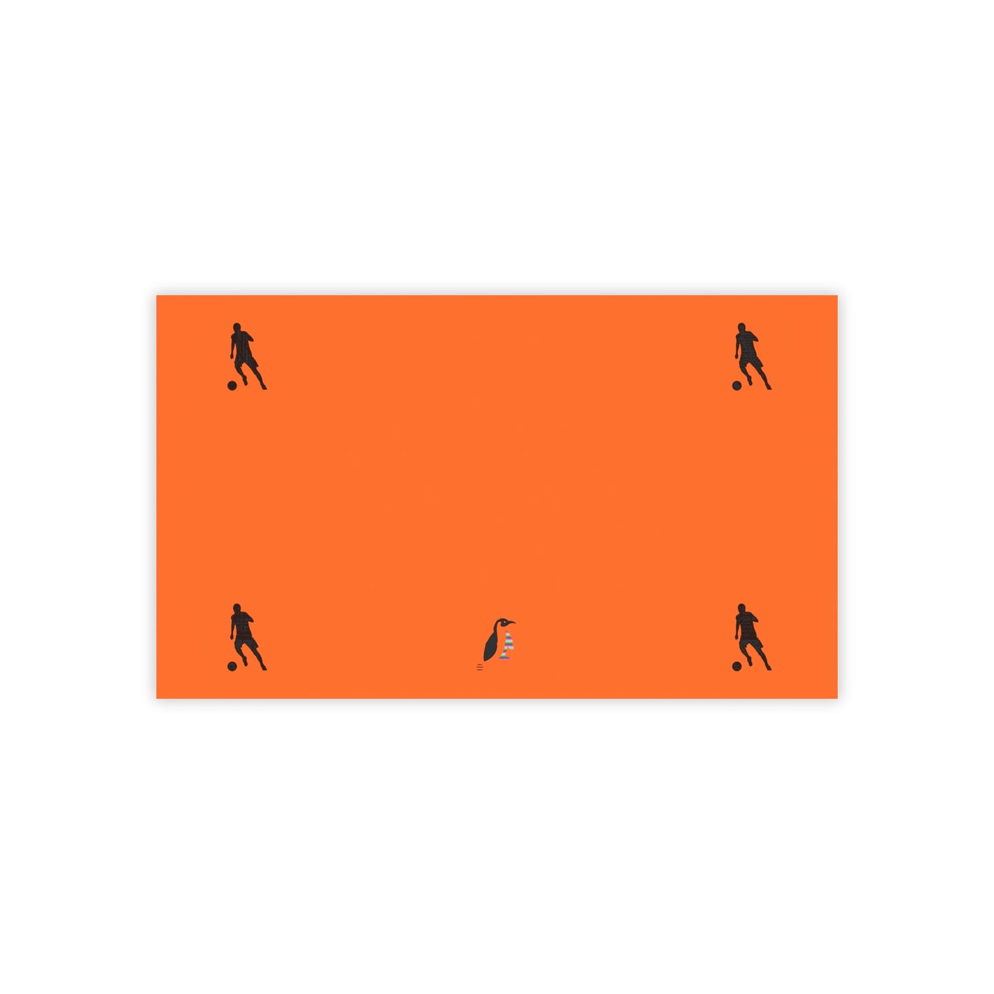 Post-it® Note Pads: Soccer Orange