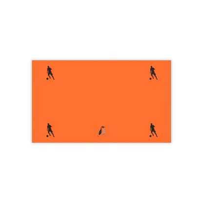 Post-it® Note Pads: Soccer Orange