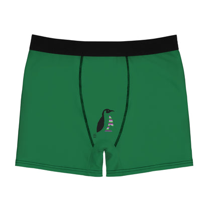 Men's Boxer Briefs: Wolves Dark Green