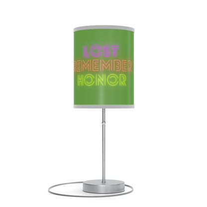 Lamp on a Stand, US|CA plug: Lost Remember Honor Green