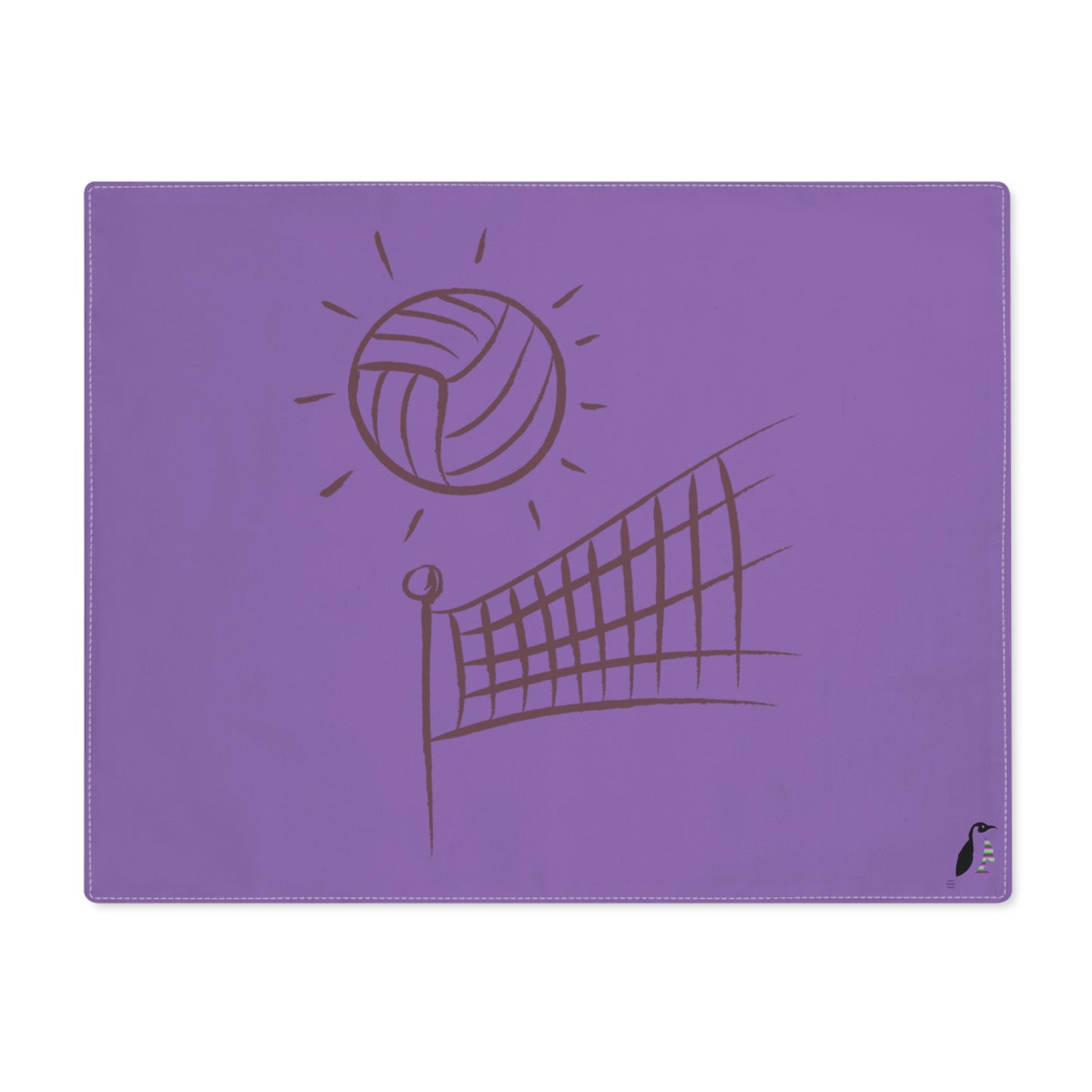 Placemat, 1pc: Volleyball Lite Purple