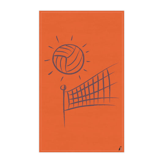 Kitchen Towel: Volleyball Orange
