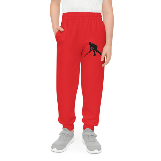 Youth Joggers: Hockey Red