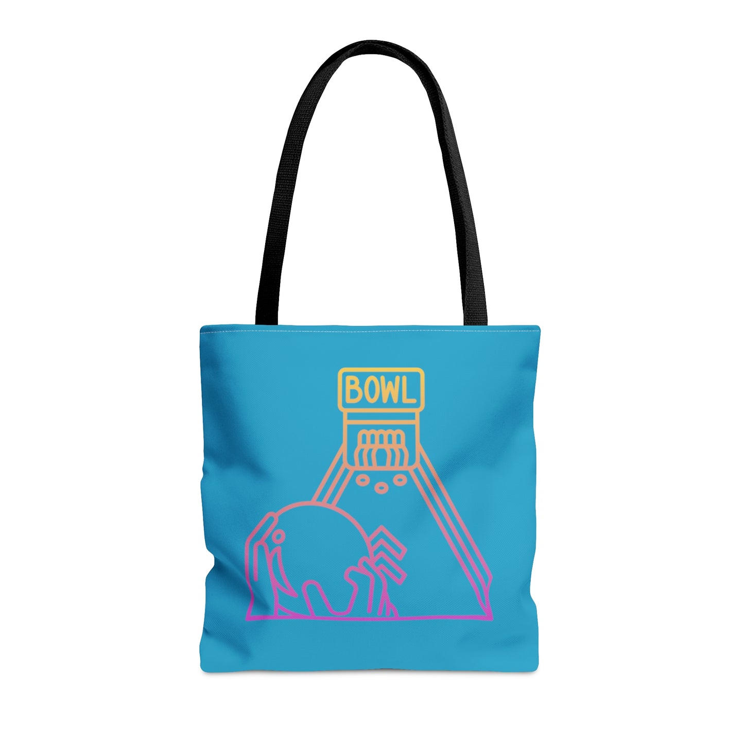 Tote Bag: Bowling Turquoise