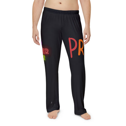 Men's Pajama Pants: LGBTQ Pride Black