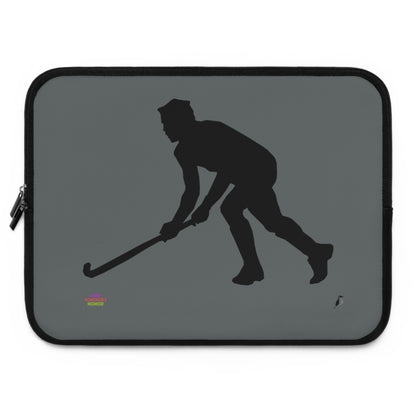 Laptop Sleeve: Hockey Dark Grey