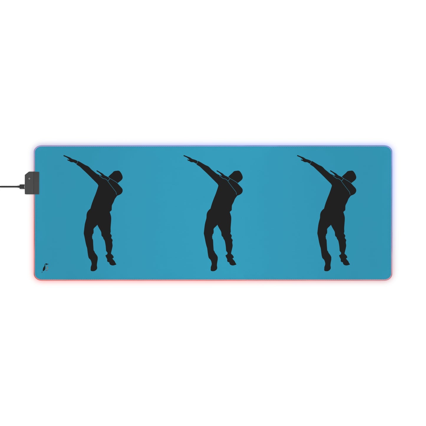 LED Gaming Mouse Pad: Dance Turquoise