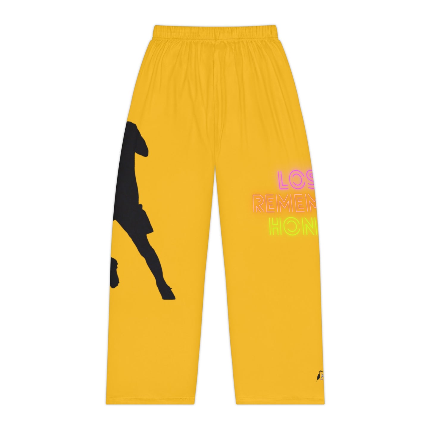 Women's Pajama Pants: Soccer Yellow