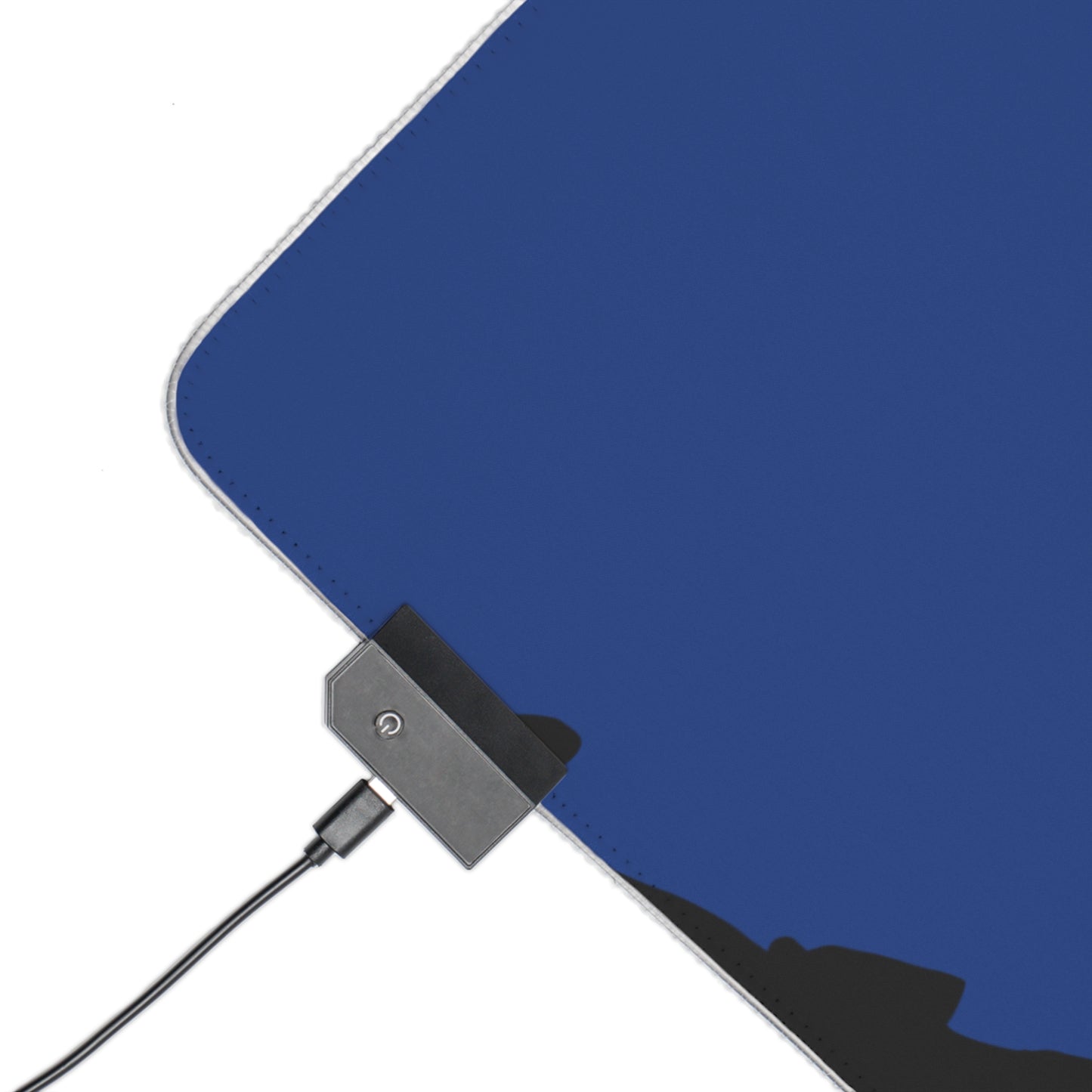 LED Gaming Mouse Pad: Soccer Dark Blue